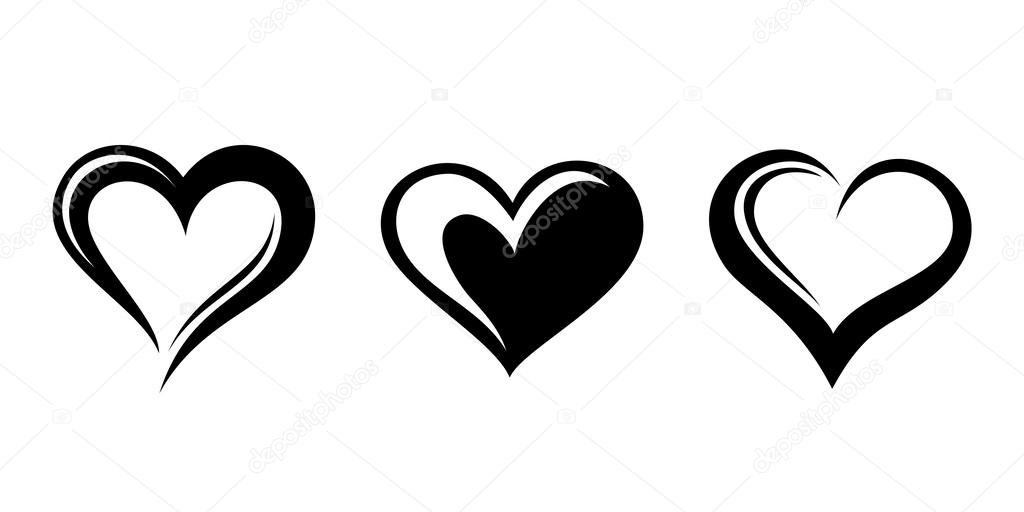 Silhouette Heart Vector 1024x512 Silhouette Heart Vector