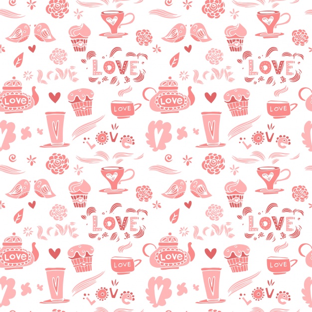 Love Pattern Design Vector Free Download 626x626 Love Pattern Design Vector Free Download