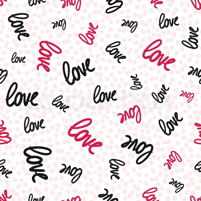 Love Seamless Pattern Vector Texture Stock Vector Colourbox 800x800 Love Seamless Pattern Vector Texture Stock Vector Colourbox