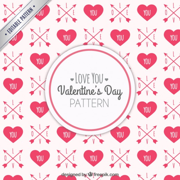 Love You Pattern Vector Free Download 626x626 Love You Pattern Vector Free Download