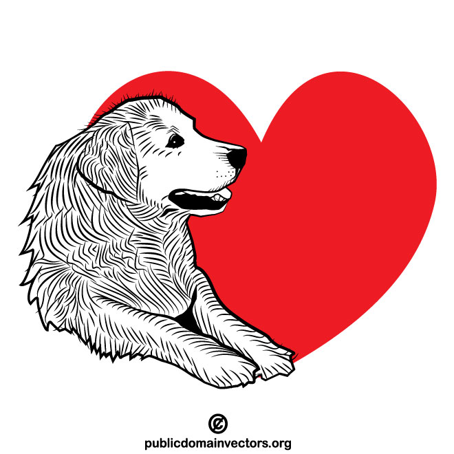 660x660 Pet Love Vector Graphics
