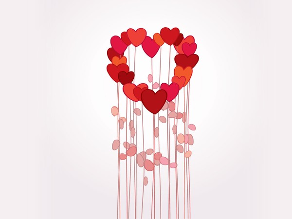 600x450 Flowers In Love Vector Graphic