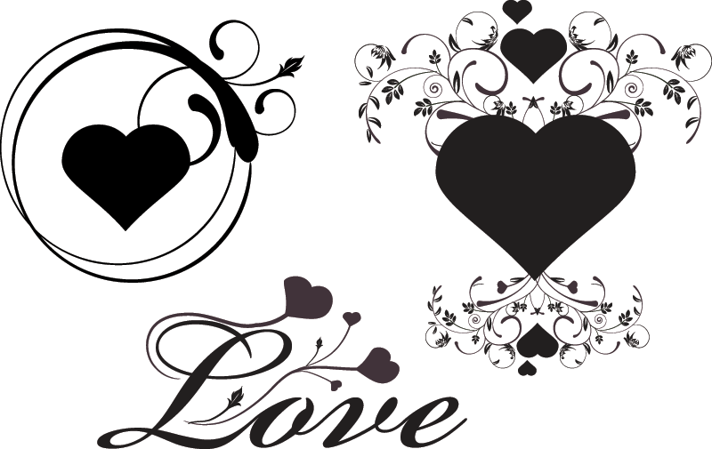 800x505 Love Vector Png