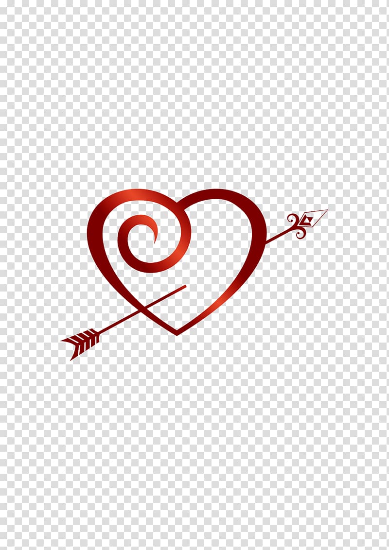 800x1132 Red Heart And Arrow Illustration, Canada Love, Love Transparent