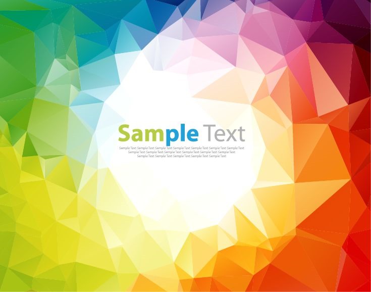 Low Poly Background Vector