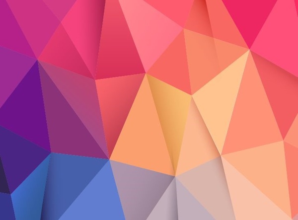 600x443 Abstract Low Poly Vector Background Illustration Free Vector