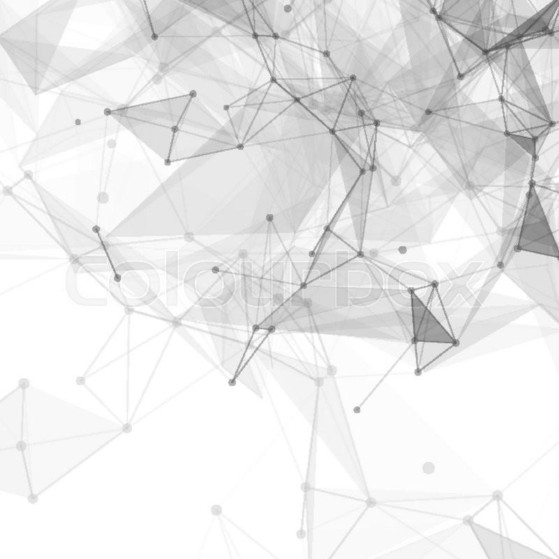 800x800 Abstract Low Poly White Bright Stock Vector Colourbox