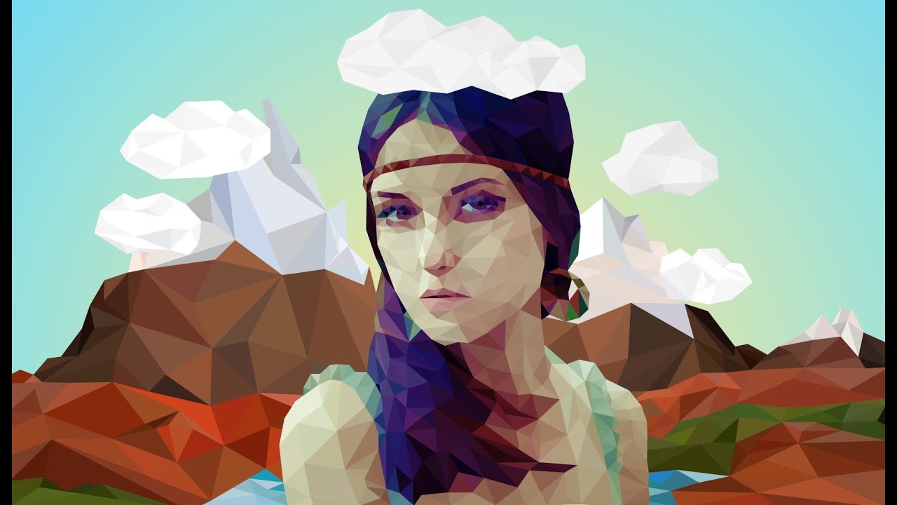Low Poly Vector Tutorial 1280x720 Low Poly Vector Tutorial
