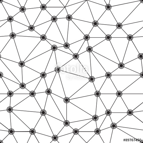 Abstract Grid Mesh Seamless Pattern Low Poly Vector Background 500x500 Abstract Grid Mesh Seamless Pattern Low Poly Vector Background