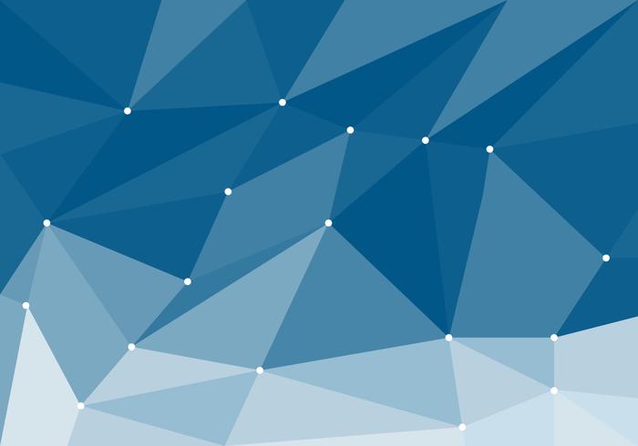Blue Low Poly Vector 700x490 Blue Low Poly Vector
