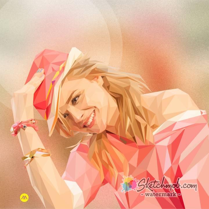 720x720 Custom Polygon Art Or Lowpoly Vector Art Art Commission Sketchmob