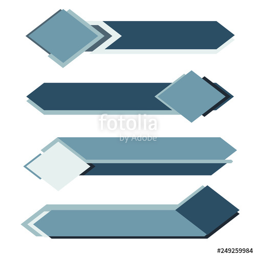 500x500 Set Modern Banner Of Lower Third Stock Image And Royalty Free