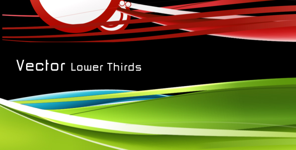 590x300 Vector Lower Thirds