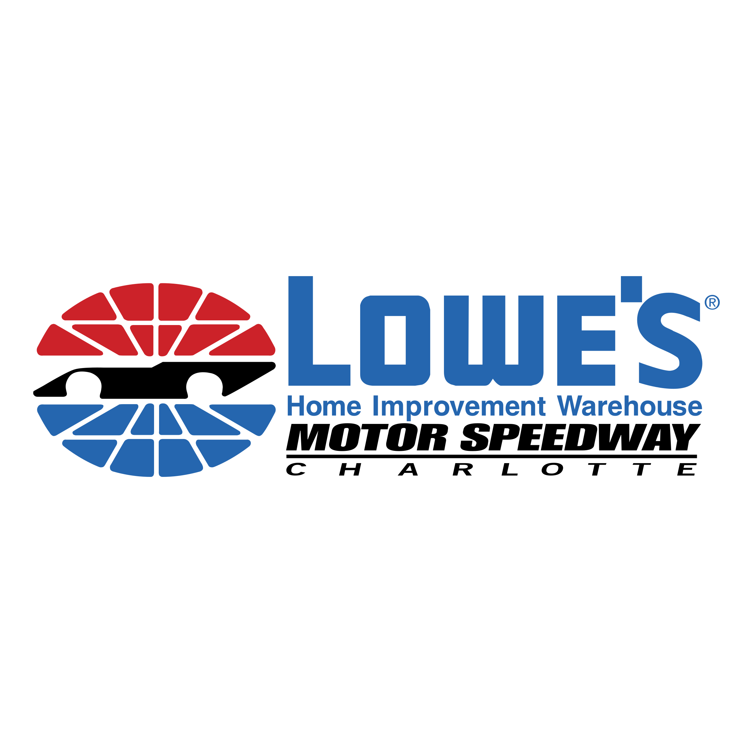 2400x2400 Lowe's Motor Speedway Charlotte Logo Png Transparent Vector