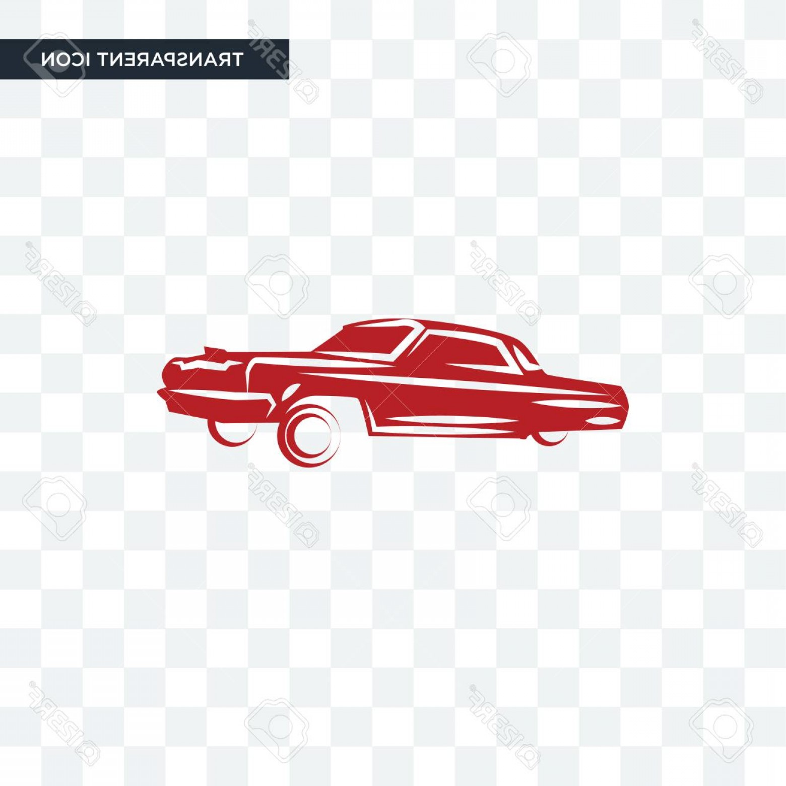 1560x1560 Photostock Vector Lowrider Vector Icon Isolated On Transparent