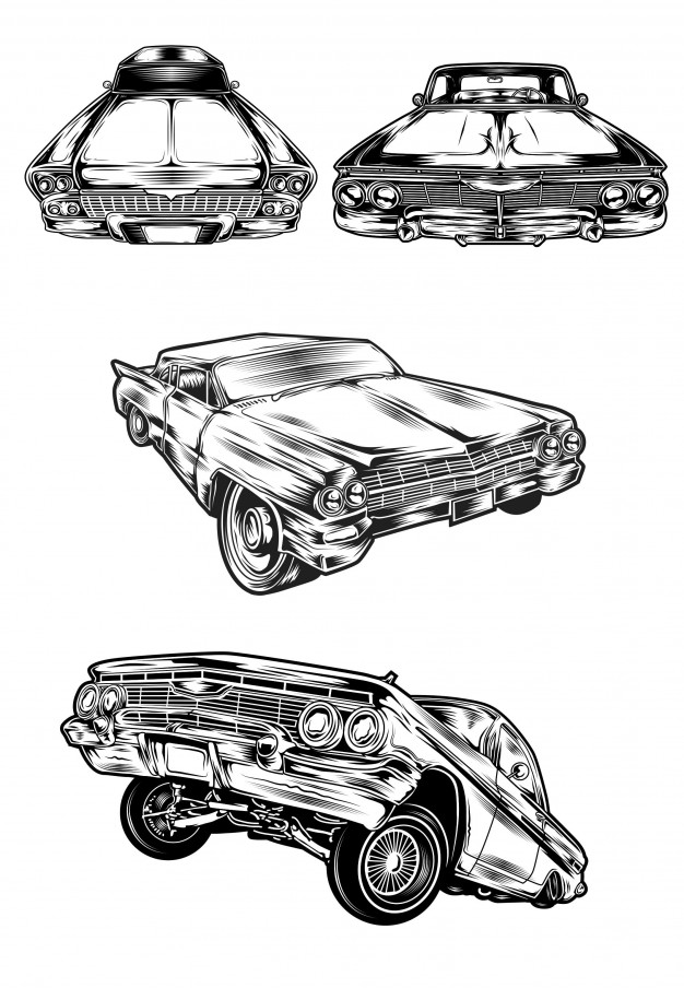 626x904 Lowrider Vectors, Photos And Free Download