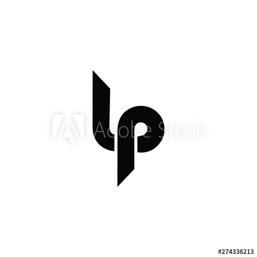 500x500 Initial Letter Lp Logo Vector