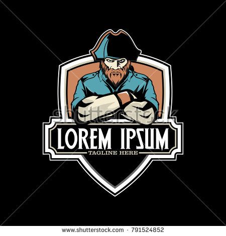 450x470 Modern Pirate Logo Vector Logo Designs Logos Design, Logos