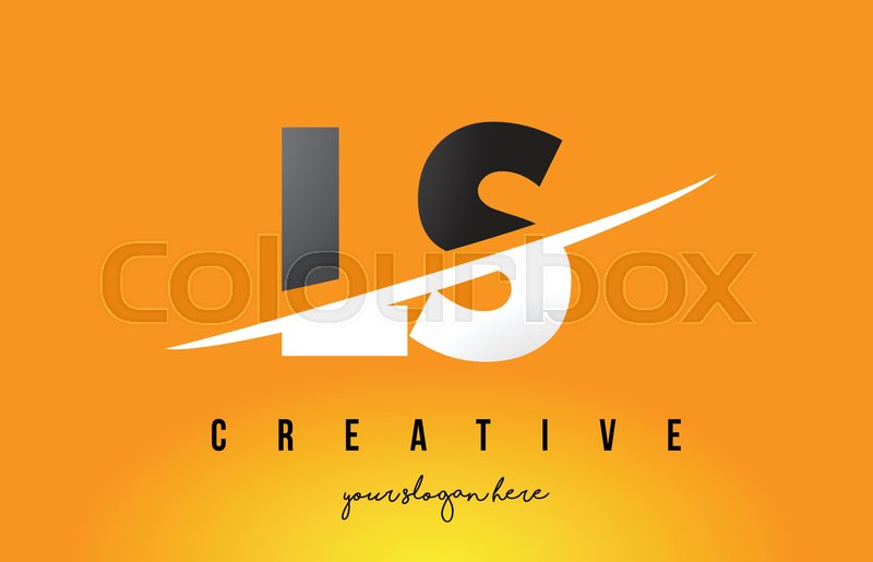 800x515 Ls L S Letter Modern Logo Design With Stock Vector Colourbox