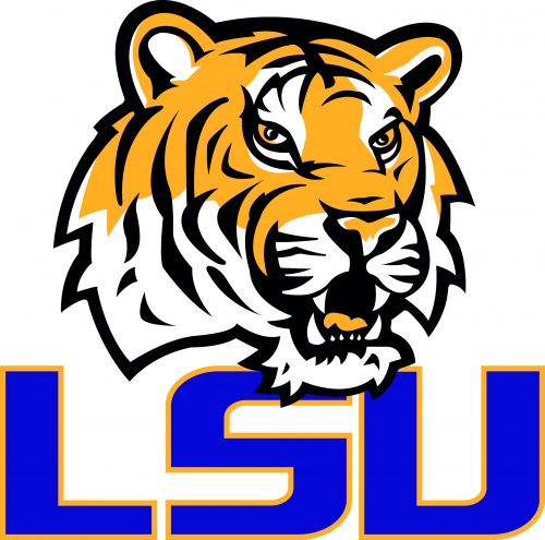 500x495 Lsu Tigers University Louisiana Layered Logo Scalable Silhouette