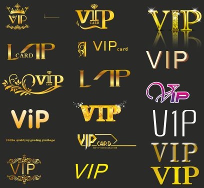 408x376 Creative Vip Golden Logos Vector Free Vector In Coreldraw Cdr