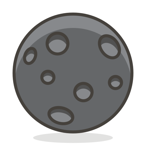 512x512 Nova, Lua Livre De Free Vector Emoji