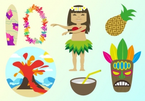 285x200 Hawaiian Luau Free Vector Graphic Art Free Download