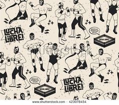 Luchador Mask Vector