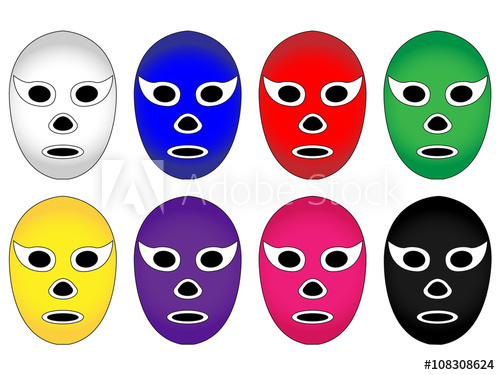 500x375 Luchador Masks