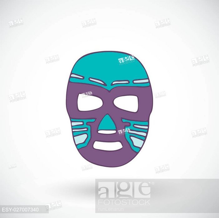 701x700 Luchador Or Fighter Mask Hand Drawn Lucha Libre