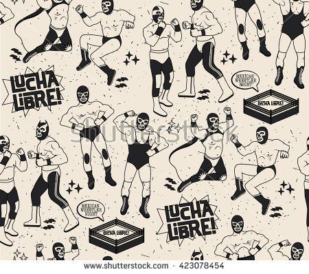 450x398 Luchador Mask Stock Vectors Vector Clip Art Shutterstock New