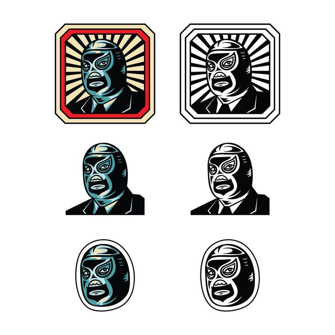 1080x1080 Some New Logo Design Work El Santo