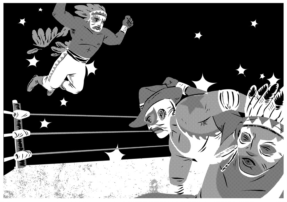 1000x707 The World's Best Photos Of Luchador And Vector