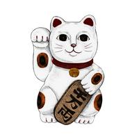 Lucky Cat Free Vector Art 200x200 Lucky Cat Free Vector Art