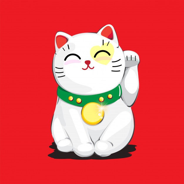 Super Lucky Cat Vector Premium Download 626x626 Super Lucky Cat Vector Premium Download