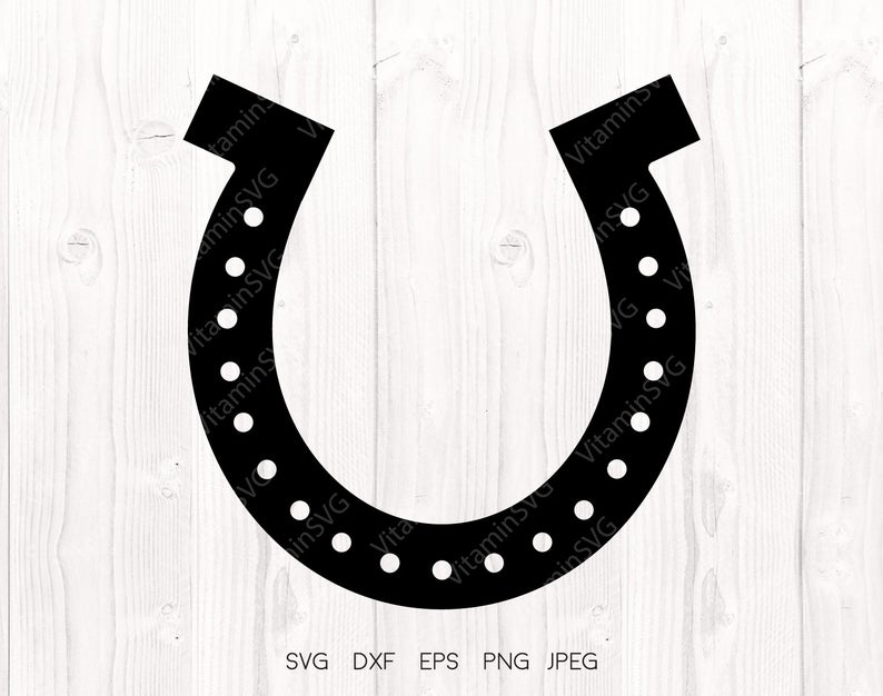 794x626 Horseshoe St Patricks Day Lucky Horseshoe Vector Etsy