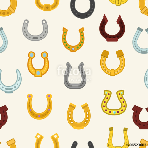 500x500 Horseshoe Vector Luck Horse Hoof Shoe Lucky Symbol Fortune