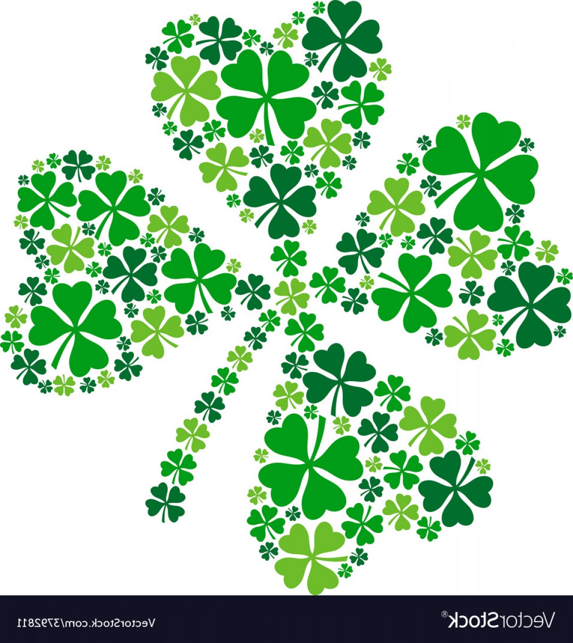 1155x1296 Leaf Clover Lucky Clover For St Patricks Day Vector Cqrecords. 