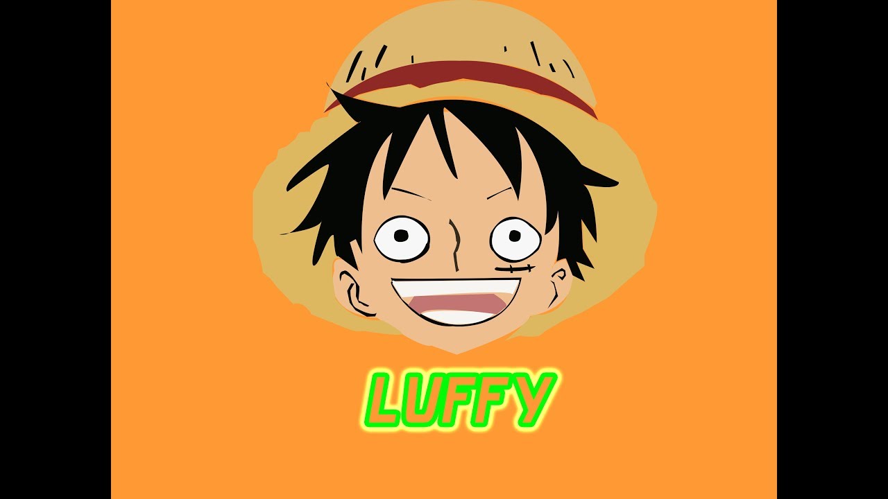 Draw Luffy Vector Art 1280x720 Draw Luffy Vector Art