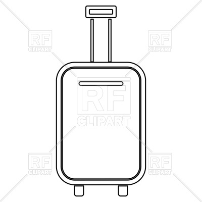 Luggage Bag Black Color Path Icon Vector Image Of Icons 400x400 Luggage Bag Black Color Path Icon Vector Image Of Icons