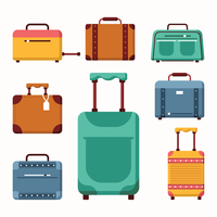 200x200 Suitcase Free Vector Art