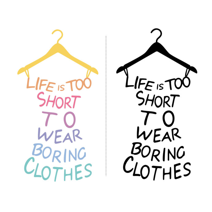 690x690 Lularoe Life Too Short Wear Boring Clothes