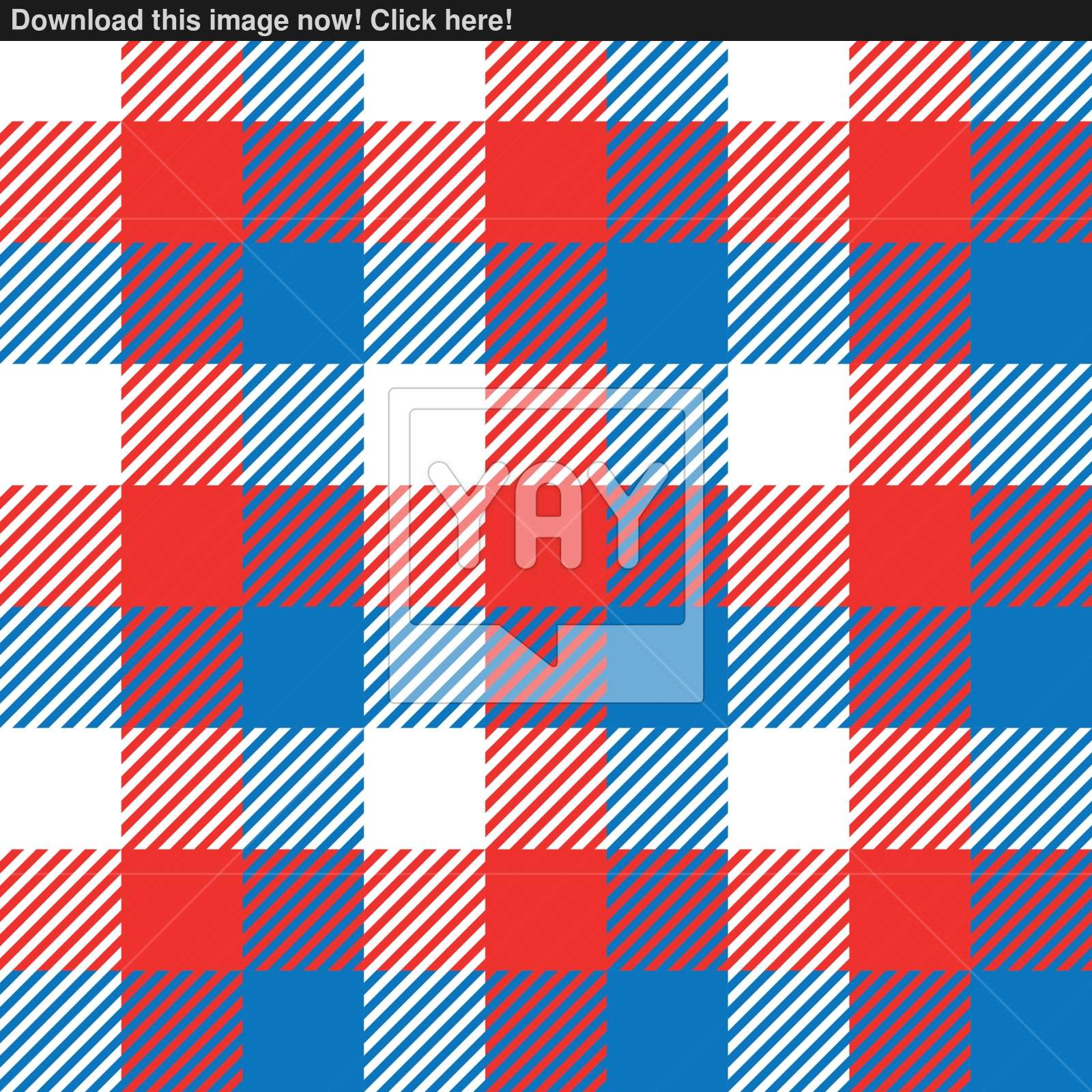 1600x1600 Lumberjack Plaid Pattern In Red, White And Blue Seamless Vector