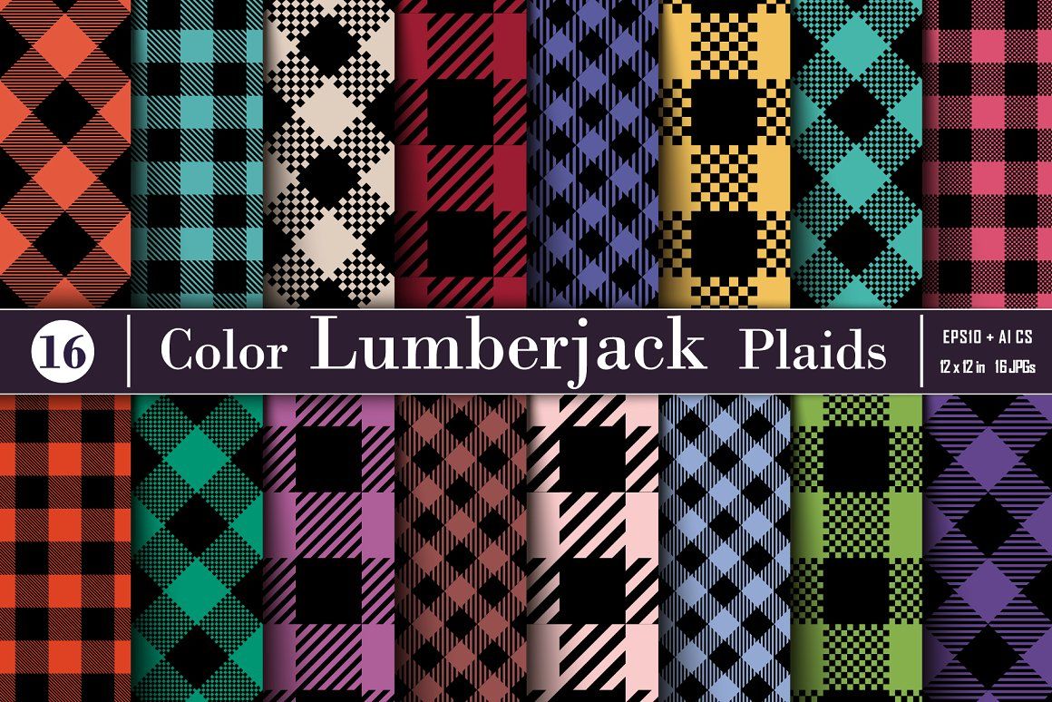1160x774 Set Lumberjack Plaid Pattern Lumberjack Plaid Flannel Pantone