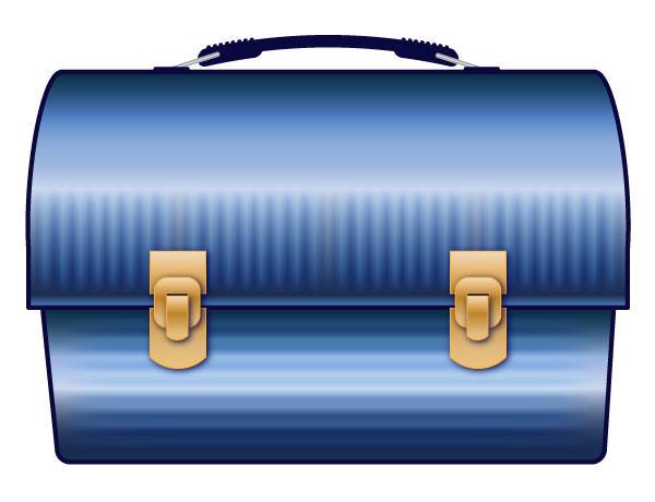 600x460 Lunch Box Vector Art