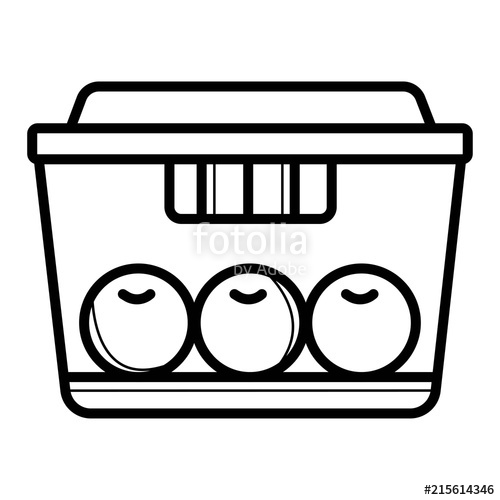 500x500 Lunch Box Vector Icon Stock Image And Royalty Free Vector