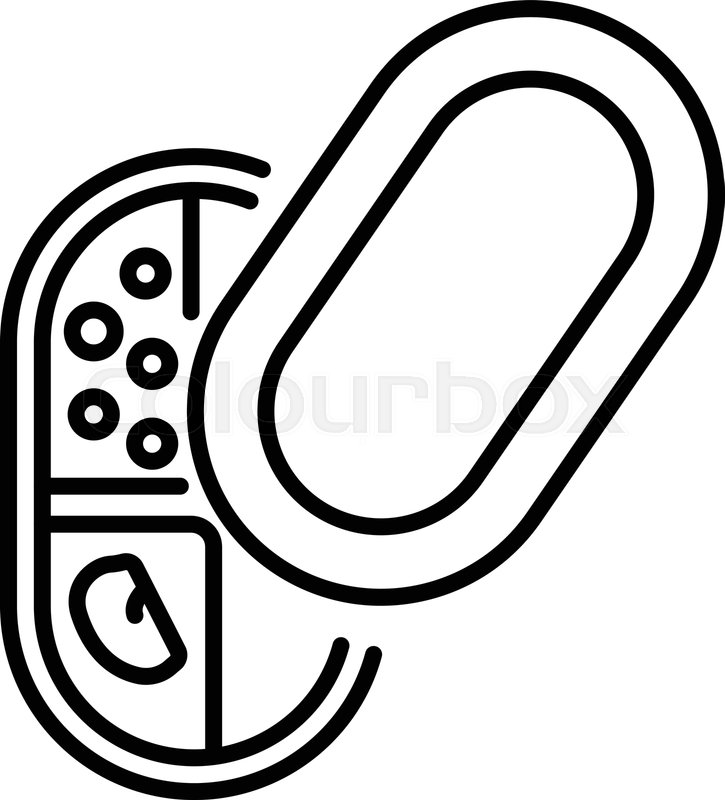 725x800 School Lunchbox Icon Outline School Stock Vector Colourbox