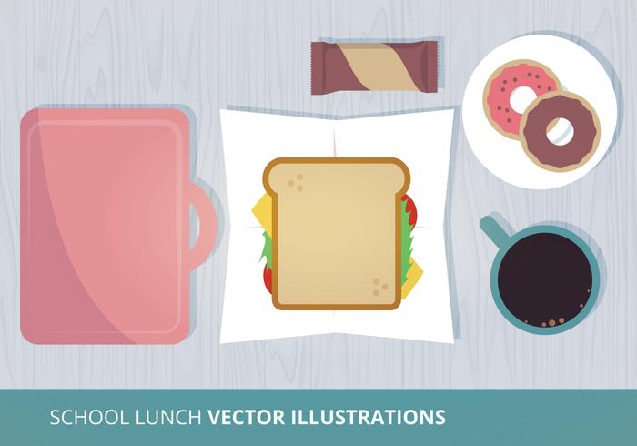 700x490 Lunch Free Vector Art