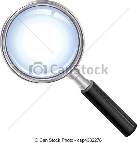 Lupa Magnifying Glass Vector 449x470 Lupa Magnifying Glass Vector