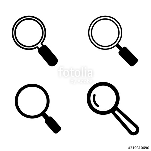 Lupa Ikona Stock Image And Royalty Free Vector On Fotolia 500x500 Lupa Ikona Stock Image And Royalty Free Vector On Fotolia